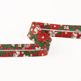 Weihnachten Bias Tape Rot 30mm - Ribes y Casals