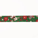Bias Tape Weihnachten Grün 30mm - Ribes y Casals
