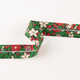 Bias Tape Weihnachten Grün 30mm - Ribes y Casals