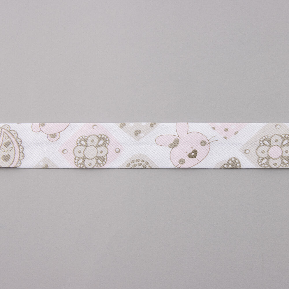 Bias-Band Bären Beige 30 mm - Ribes y Casals