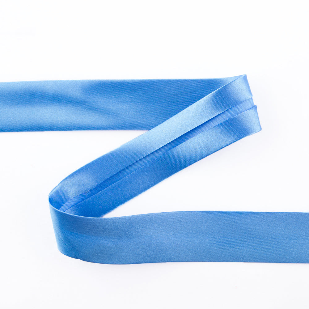Satin Bias Tape Blau 18 mm - Ribes y Casals