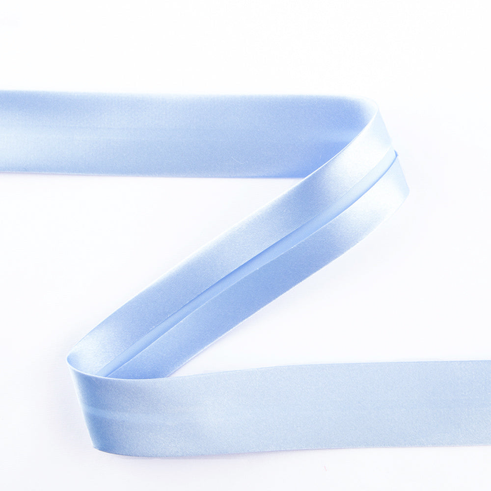 Satin Bias Tape Hellblau 18 mm - Ribes y Casals