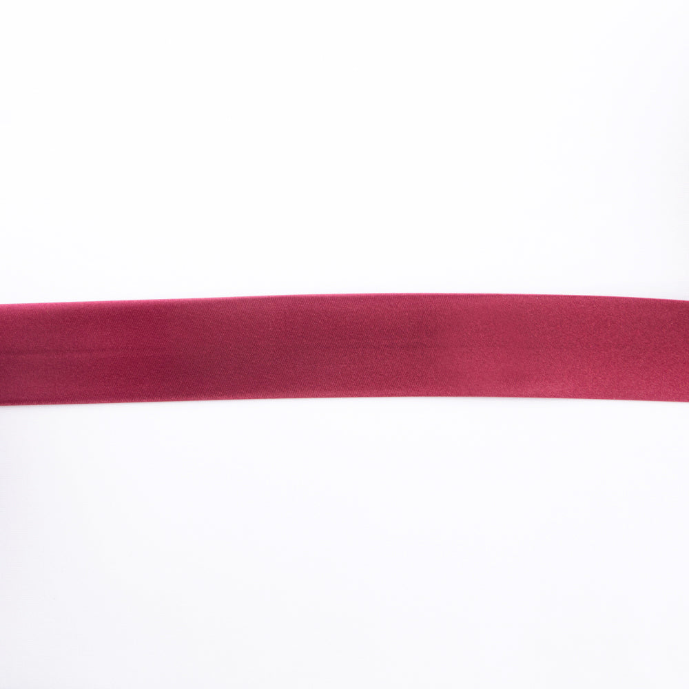 Satin-Bias-Band Granat 18 mm - Ribes y Casals