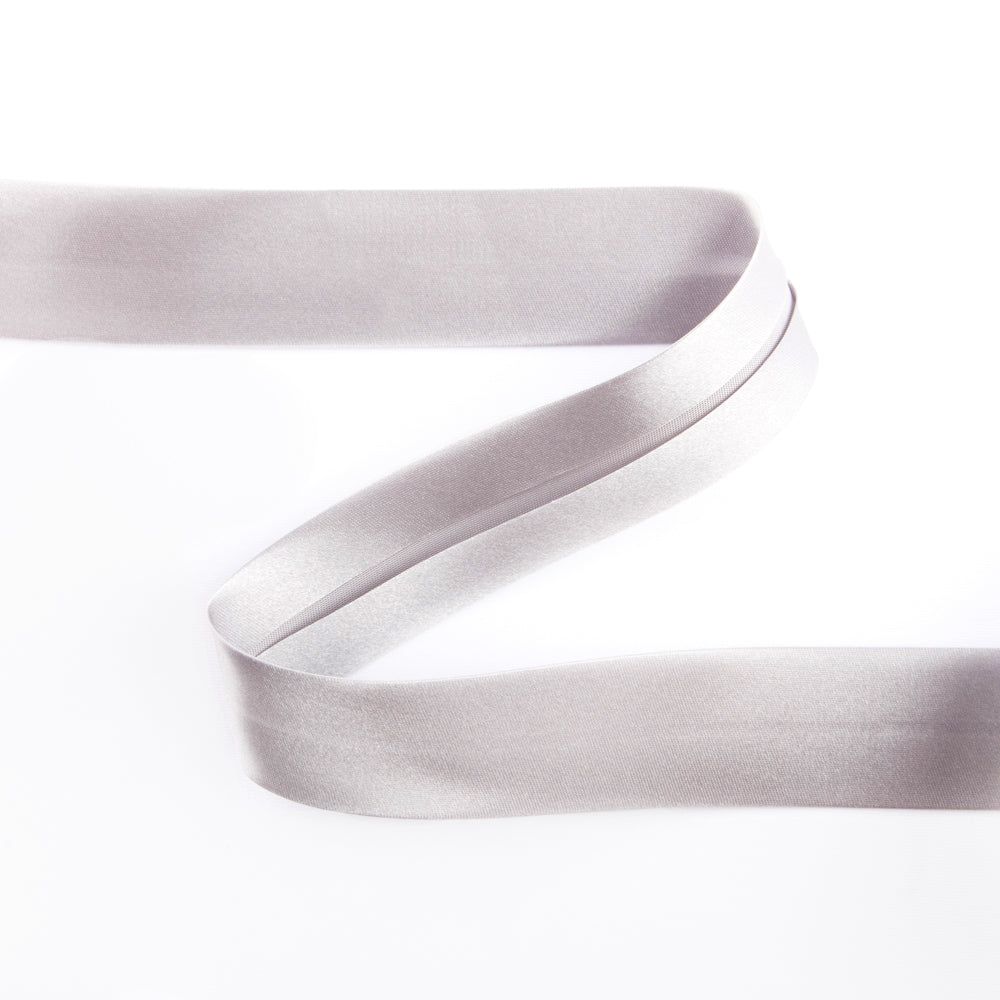 Satin Bias Tape Dunkelgrau 18 mm - Ribes y Casals