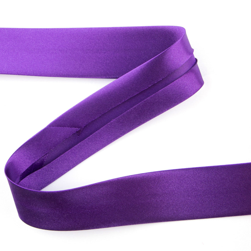 Satin Bias Tape Lila 30 mm - Ribes y Casals