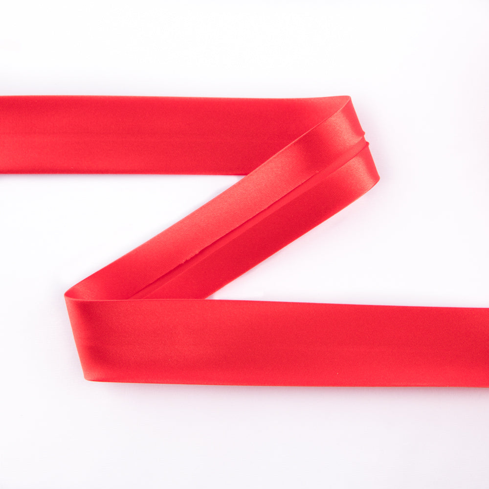 Satin-Kantenband Rot 18 mm - Ribes y Casals