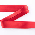 Rubinrotes Satin-Basistape 30 mm - Ribes y Casals