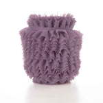 Plissiertes Garrucha-Band 6 cm Aubergine - Ribes y Casals
