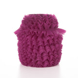 Plissiertes Garrucha-Band 6 cm Buganvilla - Ribes y Casals