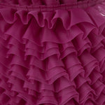Plissiertes Garrucha-Band 6 cm Buganvilla - Ribes y Casals