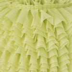 Garrucha Plissee-Band 6 cm Limette - Ribes y Casals