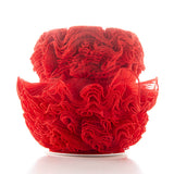 Garrucha Gaze Plissee Band 4'5cm Rot - Ribes y Casals