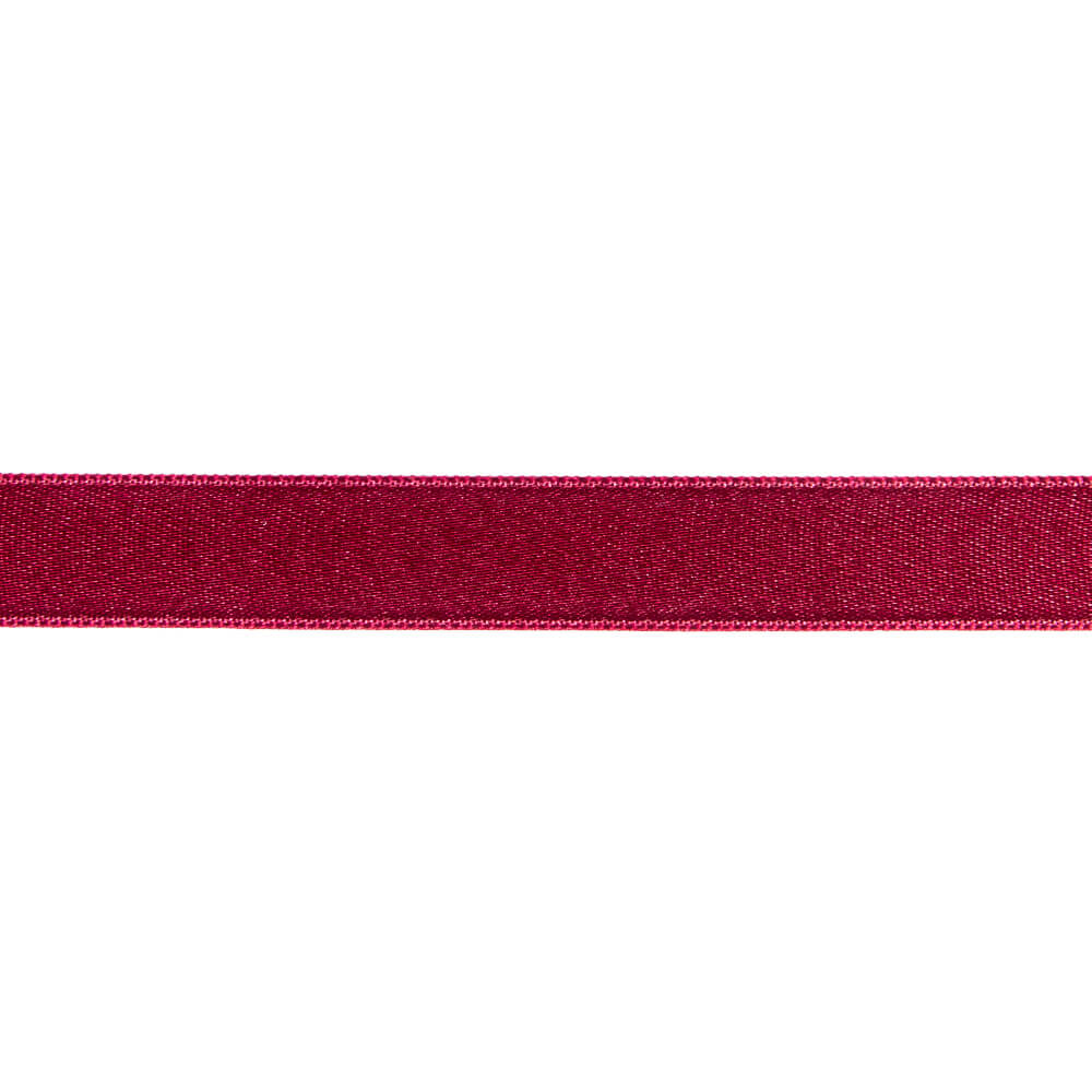 Granatfarbenes Satinband - Ribes y Casals