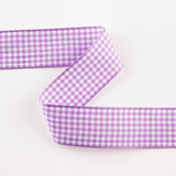 Fliederfarbenes Vichy-Band - Ribes y Casals