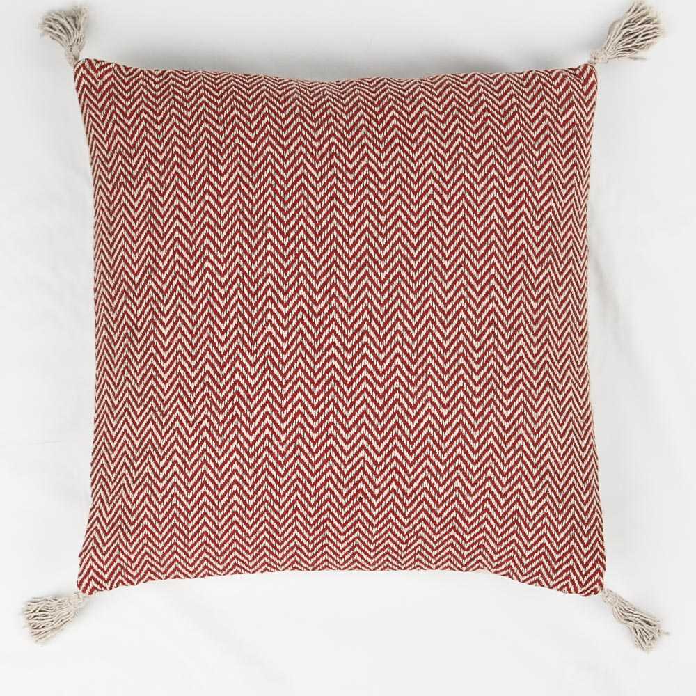 Rustikales Korallen-Deko-Kissen 45x45cm - Ribes y Casals