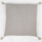 Dekoratives rustikales graues Kissen 45x45cm - Ribes y Casals