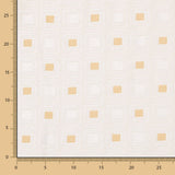 Tagesdecke Cubic Gold Ecru - Ribes y Casals