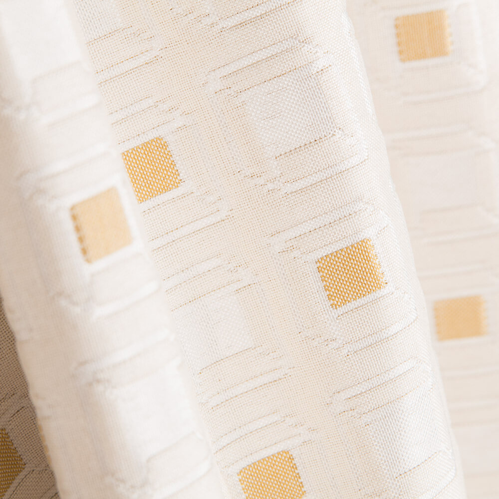 Tagesdecke Cubic Gold Ecru - Ribes y Casals