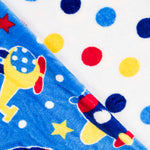Coralina Reversible Aviones Blau und gepunktete Farben - Ribes y Casals