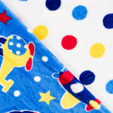 Coralina Reversible Aviones Blau und gepunktete Farben - Ribes y Casals