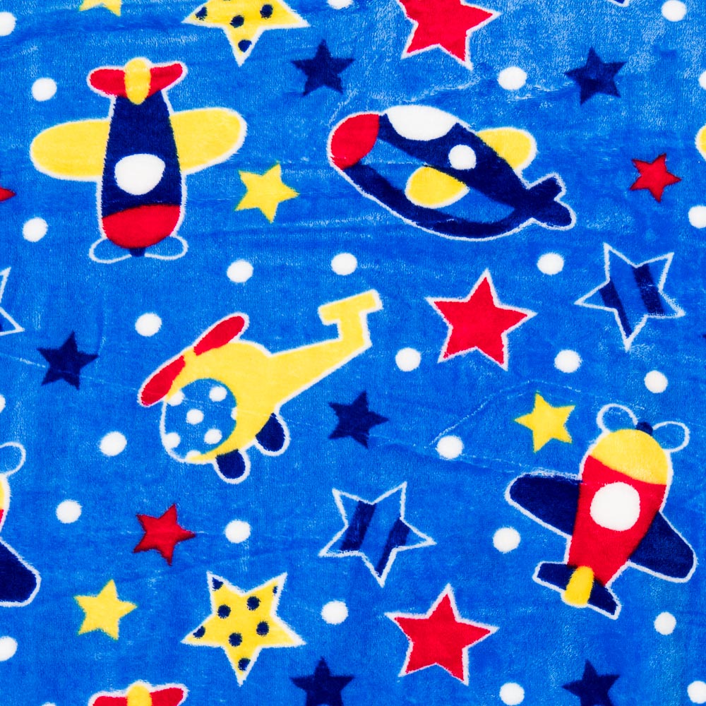 Coralina Reversible Aviones Blau und gepunktete Farben - Ribes y Casals