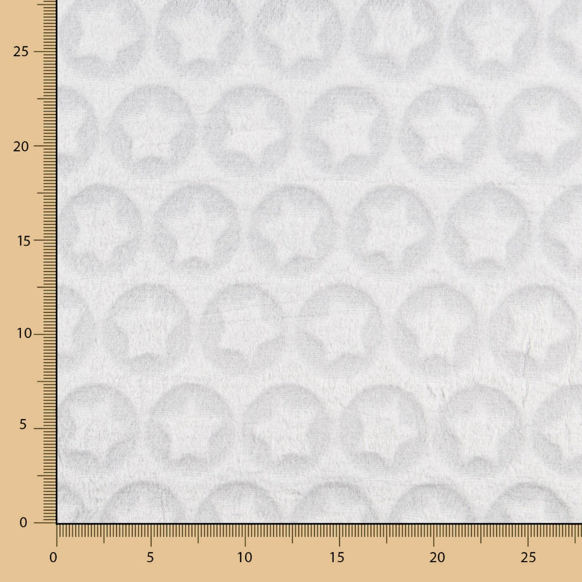 Coralina Jacquard Hellgrau Stern - Ribes y Casals