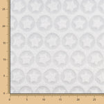Coralina Jacquard Hellgrau Stern - Ribes y Casals