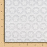 Coralina Jacquard Hellgrau Stern - Ribes y Casals