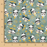 Coralina Pandas Grün Doppelseitig - Ribes y Casals