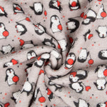 Coralina Penguin Grau Doppelseitig - Ribes y Casals