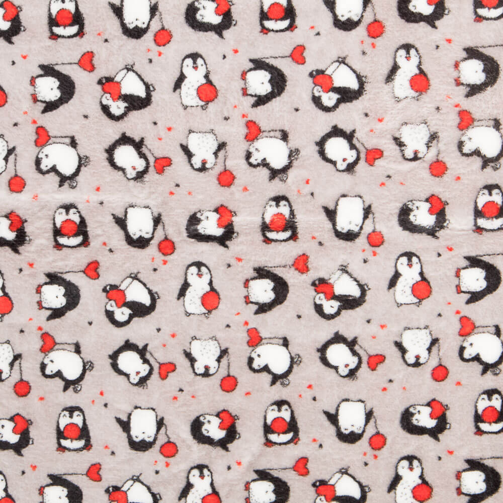 Coralina Penguin Grau Doppelseitig - Ribes y Casals