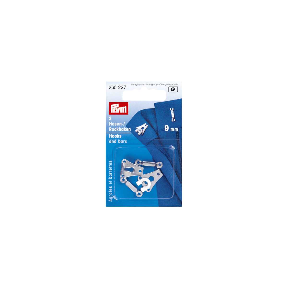 12mm Prym Silber Klammern - Ribes y Casals