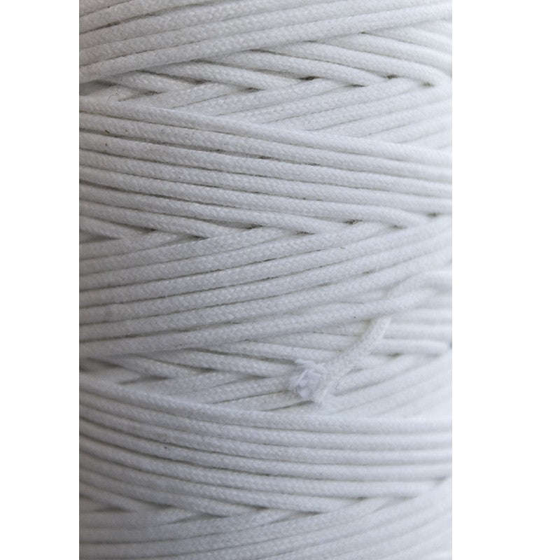 Weiße Baumwollkordel 1,65 mm - Ribes y Casals