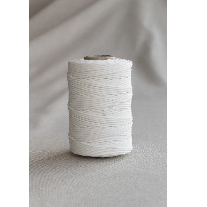 Weiße Baumwollkordel 1,65 mm - Ribes y Casals