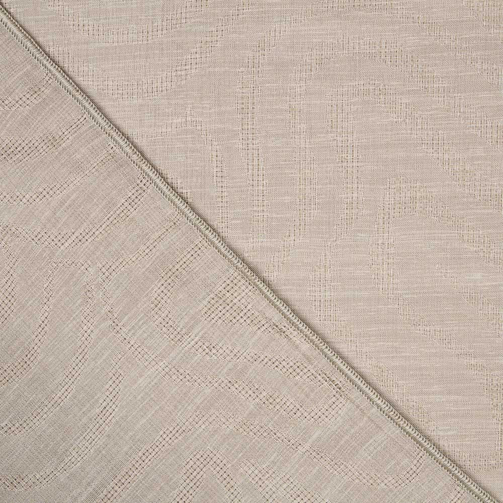 Geometrischer Jacquard-Vorhang in Beige - Ribes y Casals