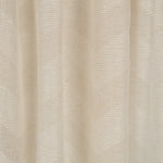 Beige Zickzack Vorhang - Ribes y Casals
