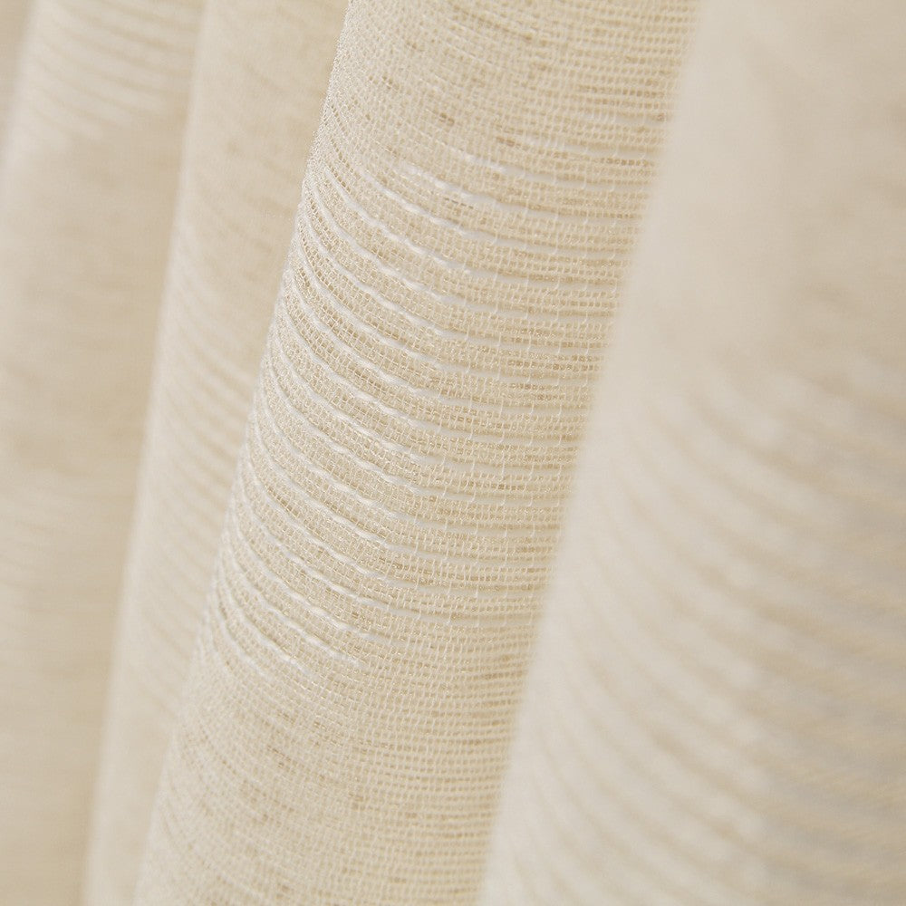 Beige Zickzack Vorhang - Ribes y Casals