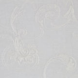 Vorhang Ecru Gestickte Spiralen - Ribes y Casals