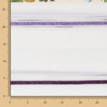 Fliederfarbener gestreifter Jacquard-Vorhang - Ribes y Casals