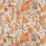 Rustikaler Vorhang Cretona Orange - Ribes y Casals