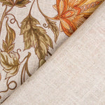 Rustikaler Vorhang Cretona Orange - Ribes y Casals