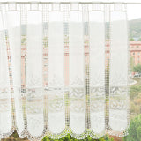 Vorhang Tendina Gestickte Wellen 60cm - Ribes y Casals