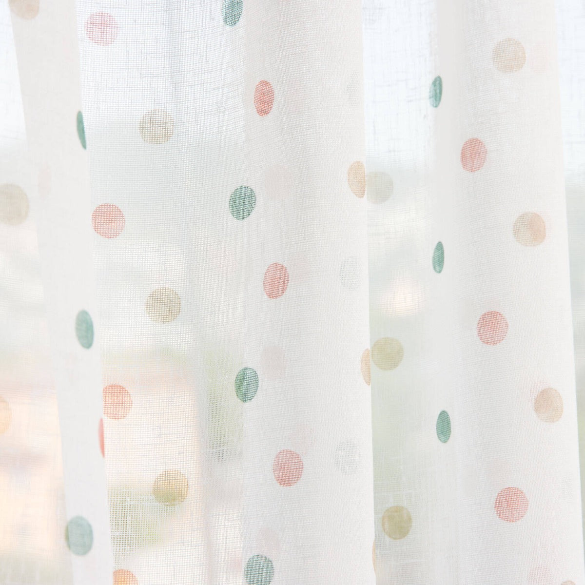 Dots Pastellfarbener Vorhang - Ribes y Casals