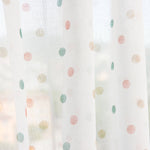 Dots Pastellfarbener Vorhang - Ribes y Casals