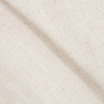 Beige Herringbone gestreifter Vorhang - Ribes y Casals