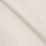 Beige Herringbone gestreifter Vorhang - Ribes y Casals