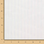 Jacquard Vorhang Retale Weiß Gestreift 175x300 cm - Ribes y Casals