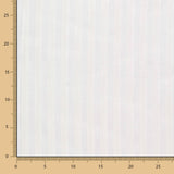 Jacquard Vorhang Retale Weiß Gestreift 175x300 cm - Ribes y Casals