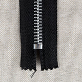 Schwarzer Metall-Reißverschluss 12CM - Ribes y Casals