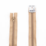 Nylon Reißverschluss geschlossen Braun Mesh 5 - Ribes y Casals
